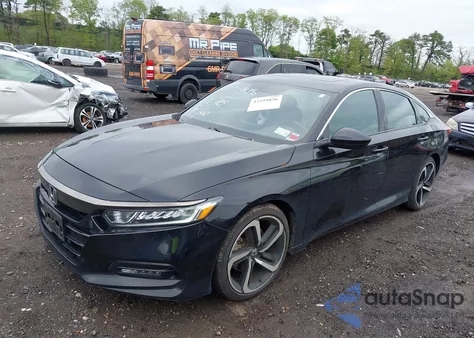 2020 Honda Accord Sport 2.0T из США, поврежденный, VIN 1HGCV2F38LA023487